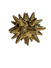 Load image into Gallery viewer, Gold Urchin Decor Ball
