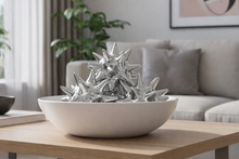 Load image into Gallery viewer, Silver Urchin Decor Ball
