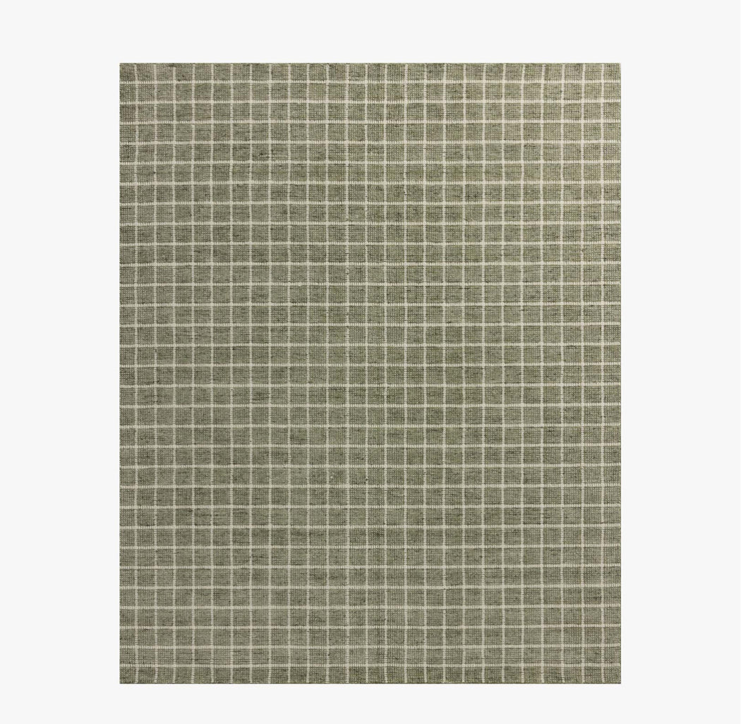 Olive Hand-Loomed Rug
