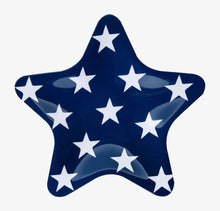 Load image into Gallery viewer, 8” Patriotic Star Melamine Plate Collection
