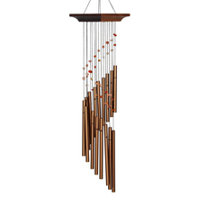 Load image into Gallery viewer, Mystic Spiral Wind Chime - Amber
