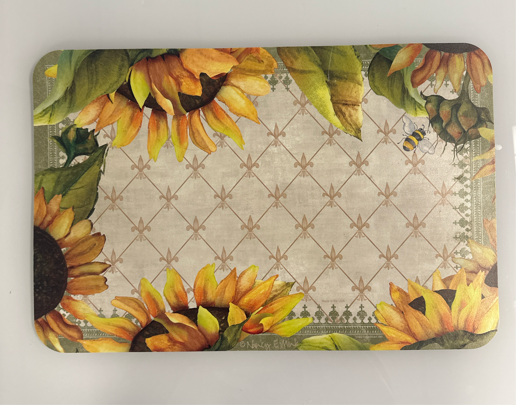 Sunflower & Bee Placemats S/6