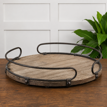 Load image into Gallery viewer, Rustic Wood Tray
