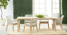 Load image into Gallery viewer, Indoor/Outdoor Taupe and White Loom Dining Chair
