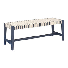 Load image into Gallery viewer, Causeway Bench Natural with Fabric Webbing Collection 48&quot; x 16&quot;
