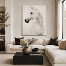 Load image into Gallery viewer, Portrait Of a Stallion Artwork
