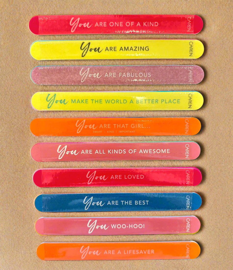 Motivational Quote Nail File