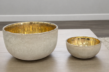 Load image into Gallery viewer, Gold Frosted Glass Bowl Collection
