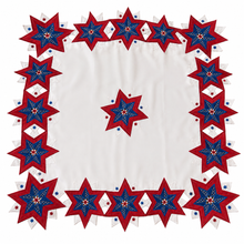 Load image into Gallery viewer, Square 4th of July Table Runner
