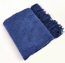 Load image into Gallery viewer, Diamond Soft Knit Throw Blanket Collection
