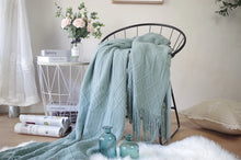 Load image into Gallery viewer, Diamond Soft Knit Throw Blanket Collection
