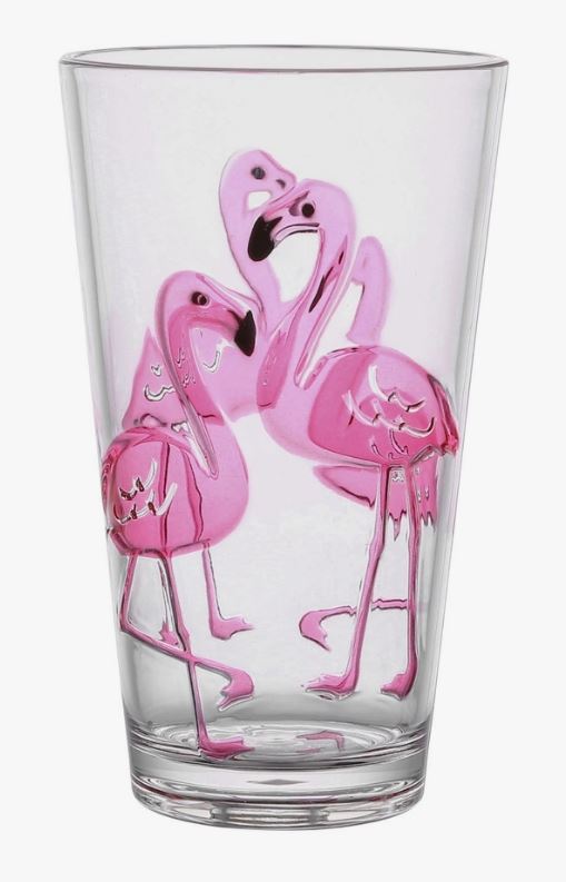Flamingo 24oz Acrylic Highball