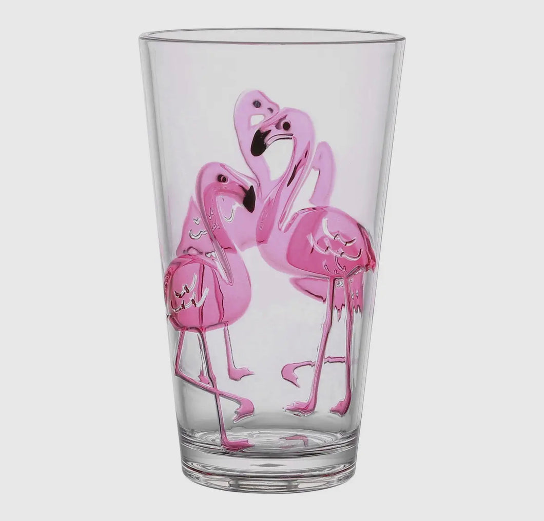 Acrylic Flamingo Cup Collection