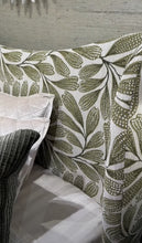 Load image into Gallery viewer, Hedge Green Upholstered Cocoon King Bed
