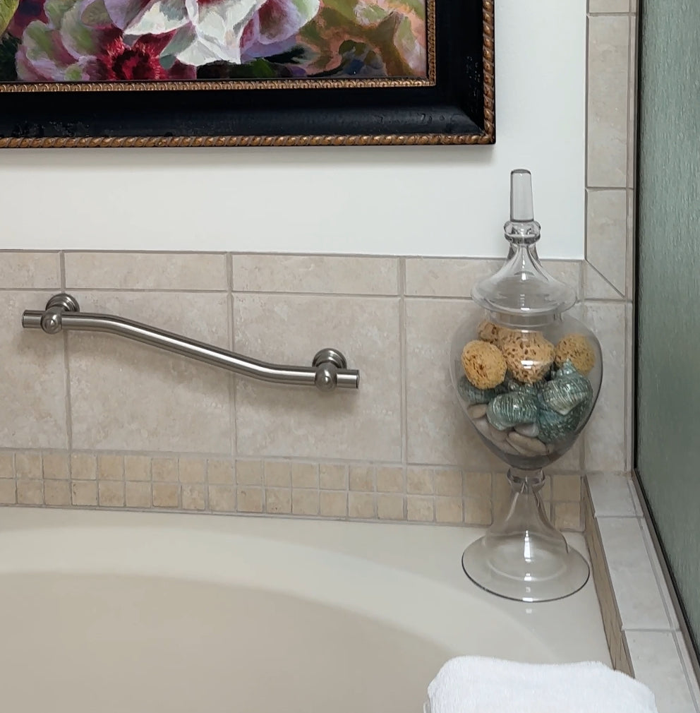 Large Glass Jar w/ Decor