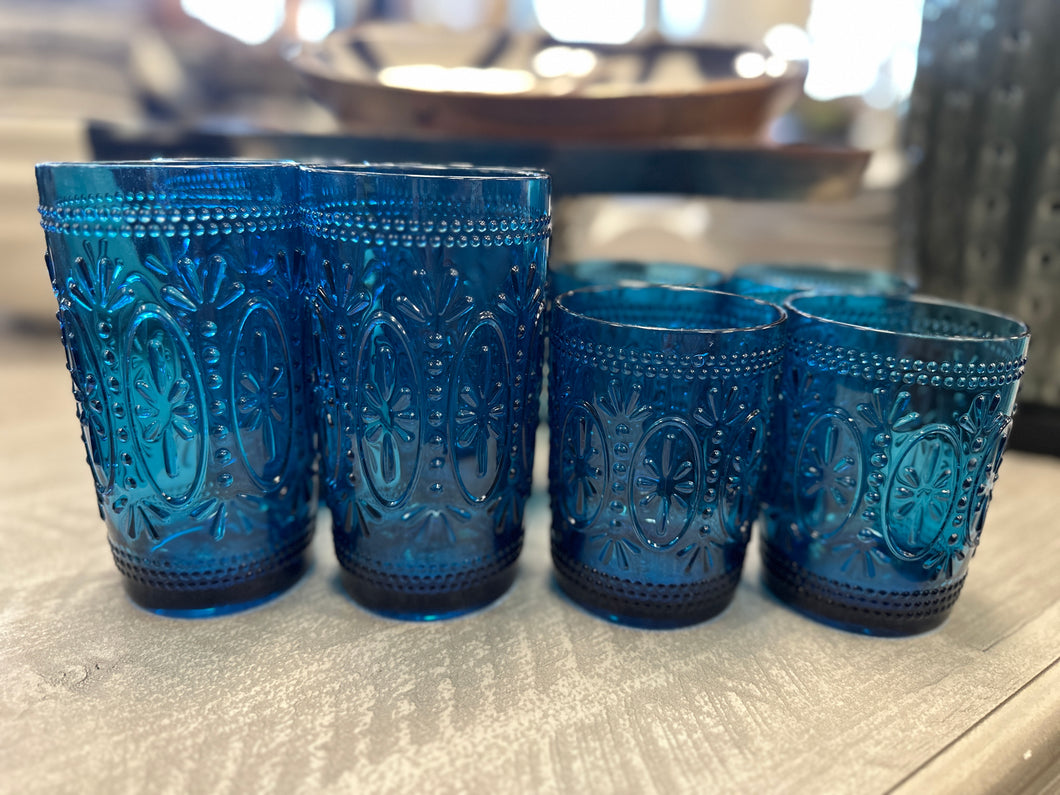 Blue Acrylic Beverage Cup