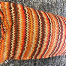 Load image into Gallery viewer, Oblong Red/Orange Knit Pillow
