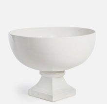 Load image into Gallery viewer, White Ceramic Footed Bowl

