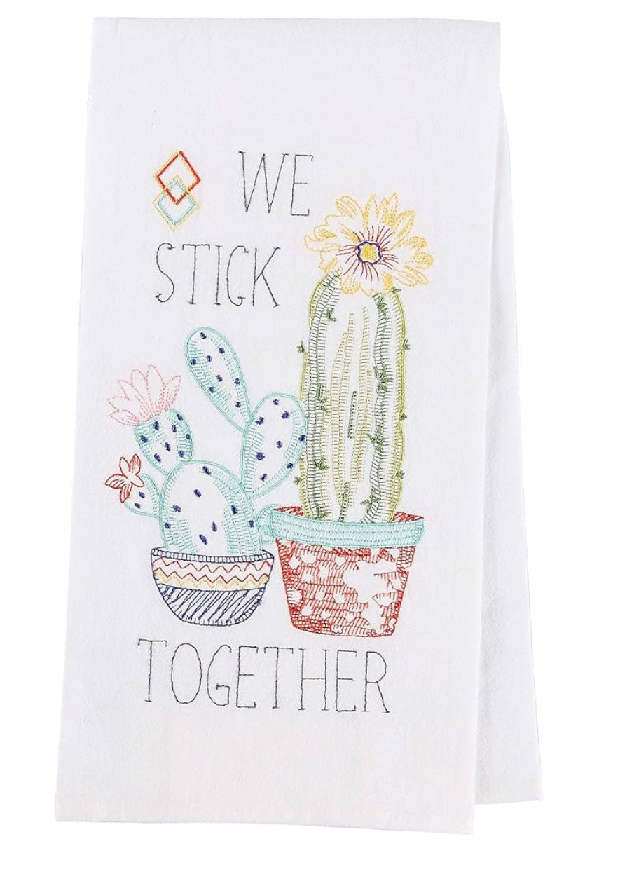 We Stick Together Flour Sack Towel
