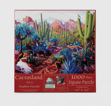 Load image into Gallery viewer, Cactus Land Desert Puzzle- 1000pcs
