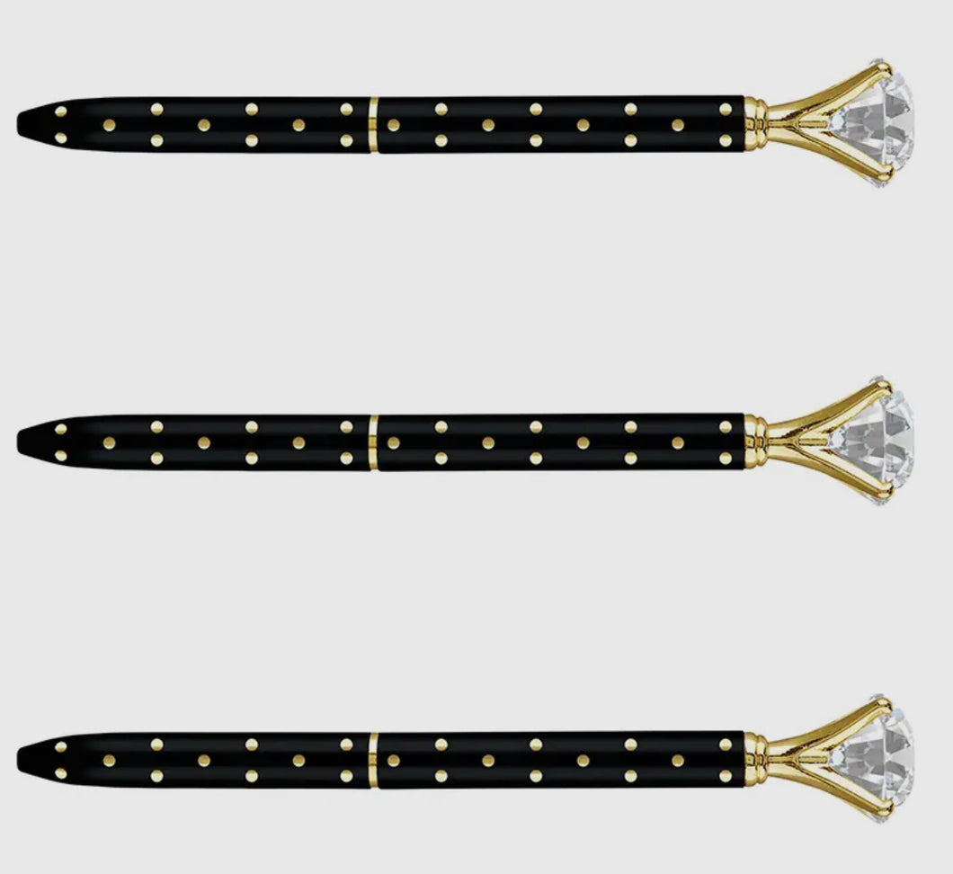 Gem Pen Collection Black/White