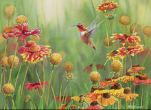 Load image into Gallery viewer, Rufous Hummingbird Puzzle
