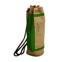 Load image into Gallery viewer, Jute Duffle Wine Tote Collection
