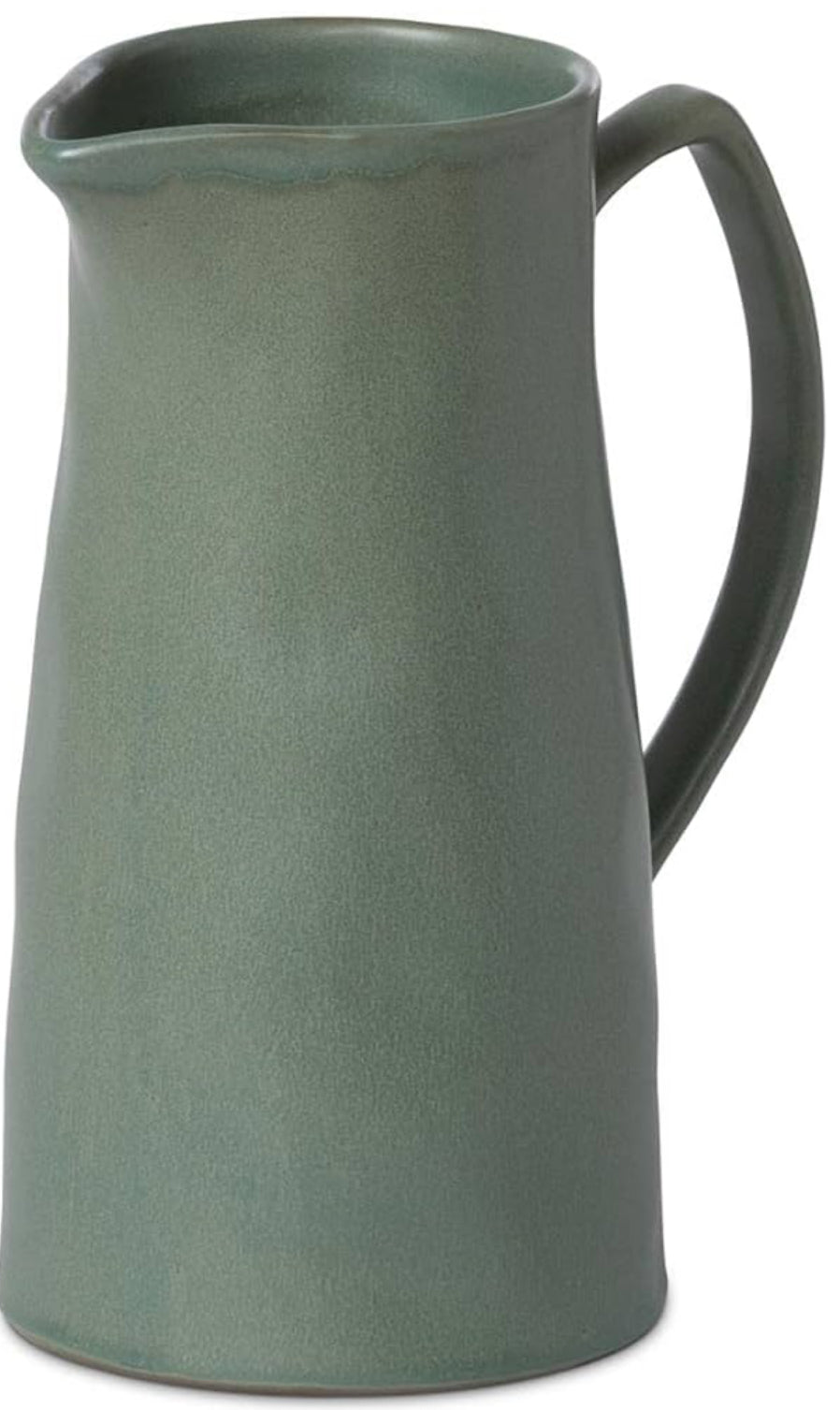 Sage Stoneware Serving Pitcher