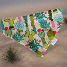 Load image into Gallery viewer, Cacti Pet Bandana
