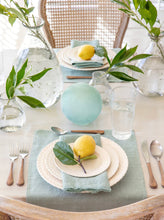 Load image into Gallery viewer, Sage Green Soft Linen Placemat
