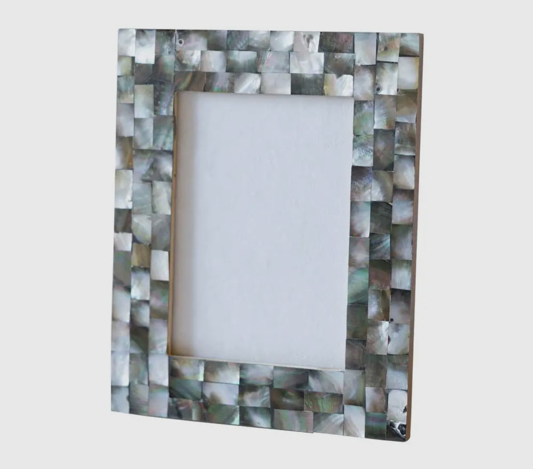 Charcoal Grid Frame