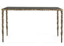 Load image into Gallery viewer, Sculptured Console with Black Granite
