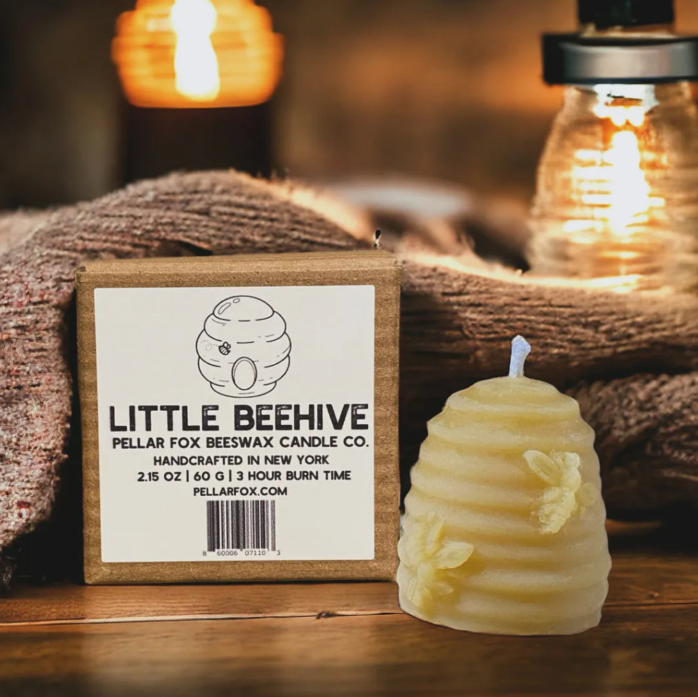 Little Beehive Beeswax Candle