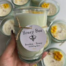 Load image into Gallery viewer, Honey Bee Crystal Candle
