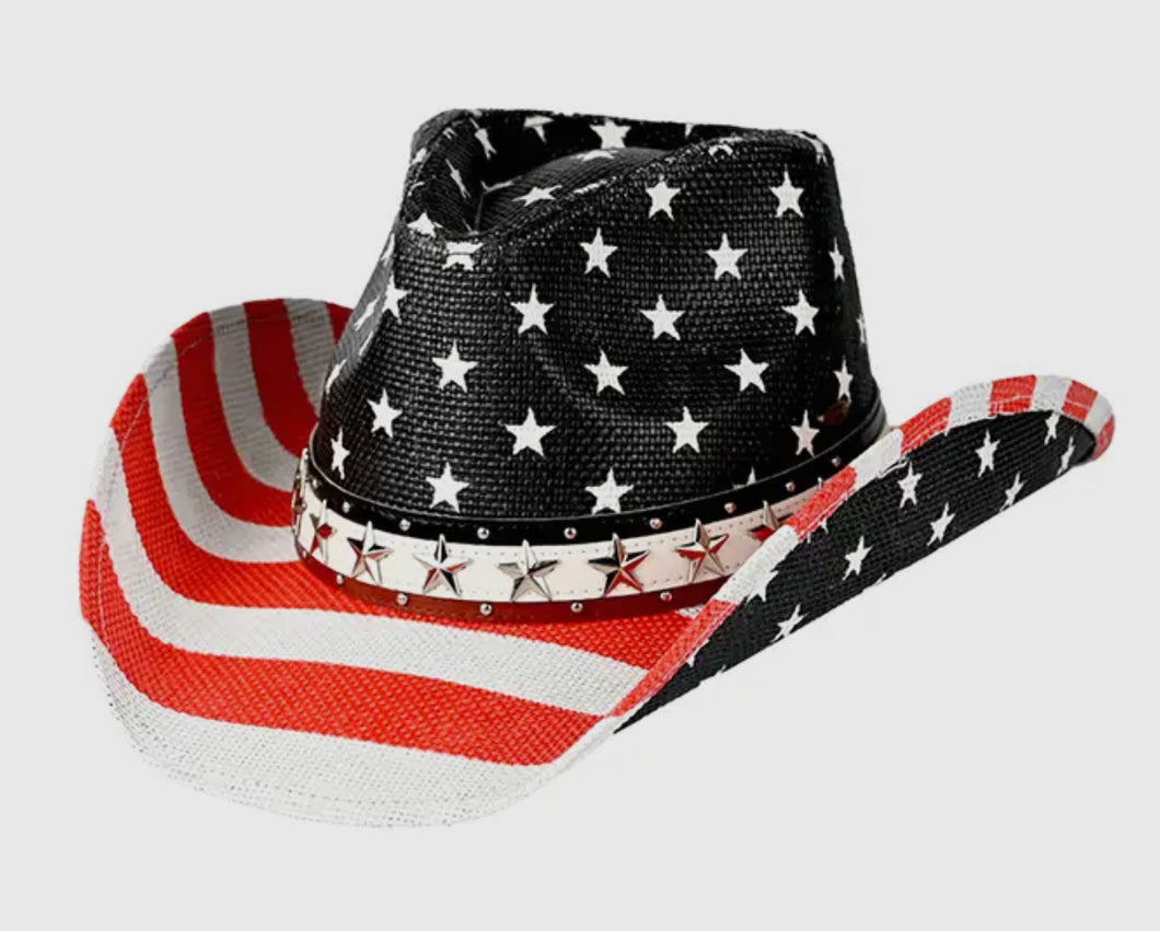 Star Studded American Cowboy/Girl Hat