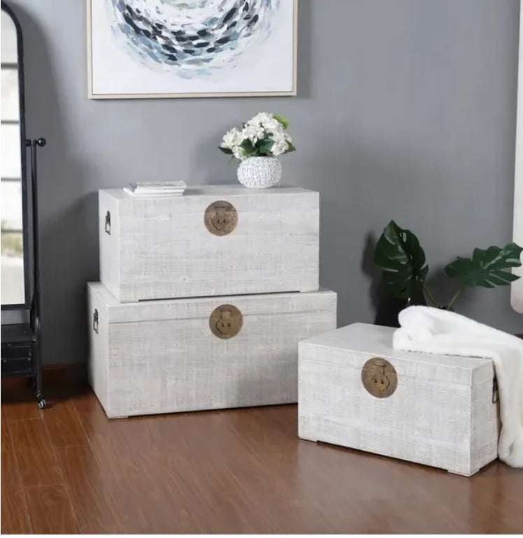 Whitewash Trunk Collection