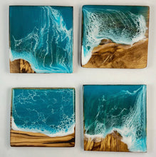 Load image into Gallery viewer, Ocean Decorated Coaster
