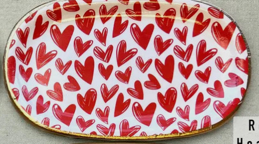 Large Ceramic Heart Tray