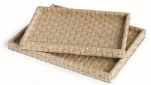 Load image into Gallery viewer, Fresh Water Grass Trays Set/2
