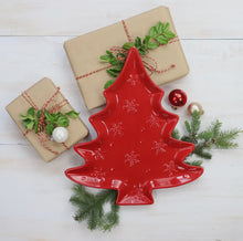 Load image into Gallery viewer, Winter Tree Platter
