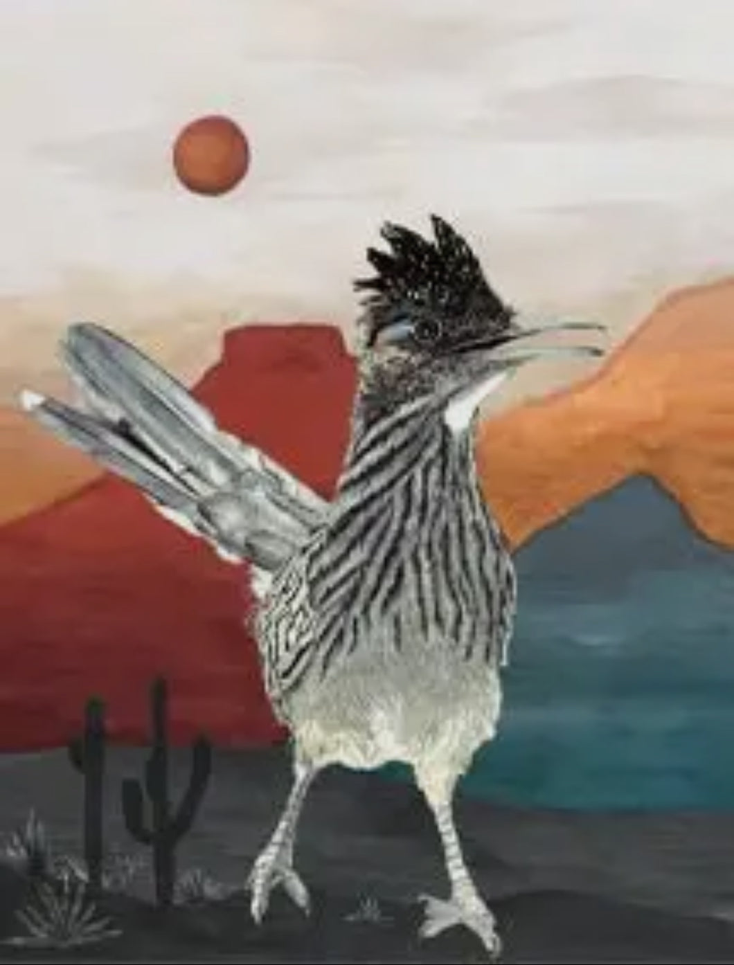 Road Runner Glass Cutting Board