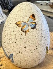 Load image into Gallery viewer, Ceramic Butterfly Egg
