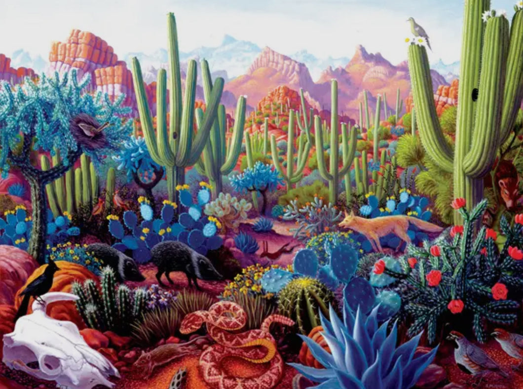 Cactus Land Desert Puzzle- 1000pcs