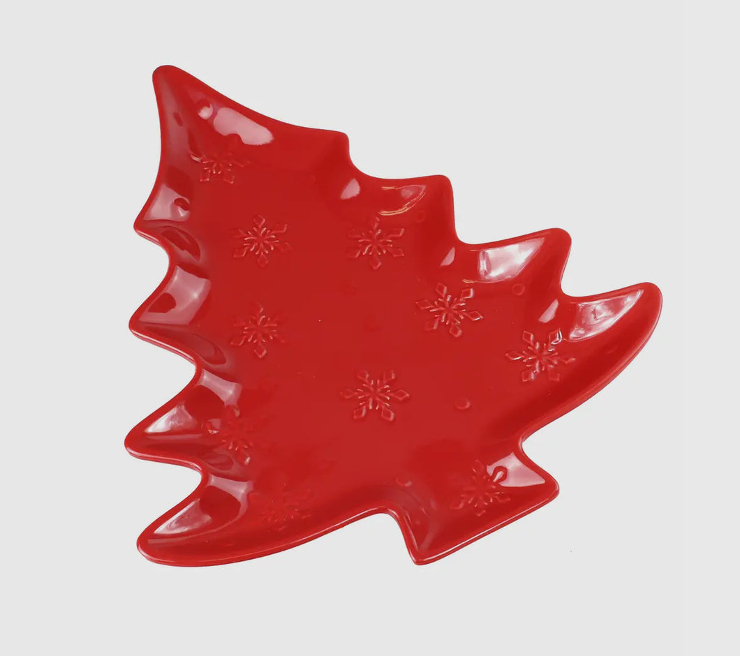 Winter Tree Platter