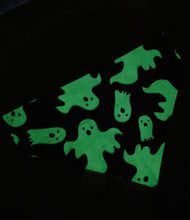 Load image into Gallery viewer, Glow In The Dark Ghost Pet Bandana
