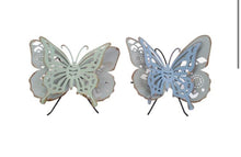 Load image into Gallery viewer, Metal Boho Double Standing Butterfly
