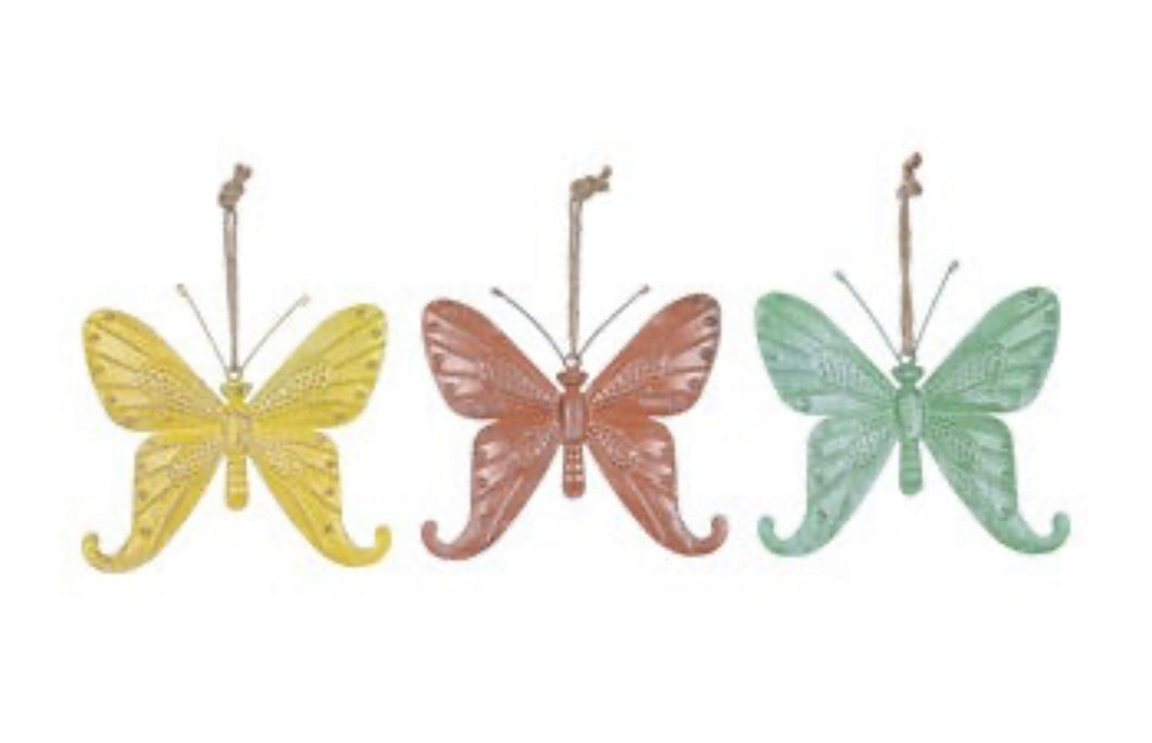 Metal Hanging Butterfly Indoor/Outdoor Collection