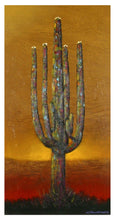 Load image into Gallery viewer, Custom Framed Saguaro Sunset Artwork

