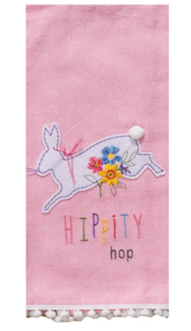 Hippity Hop Tea Towel