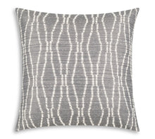 Load image into Gallery viewer, Gray Woven Jacquard Pillow
